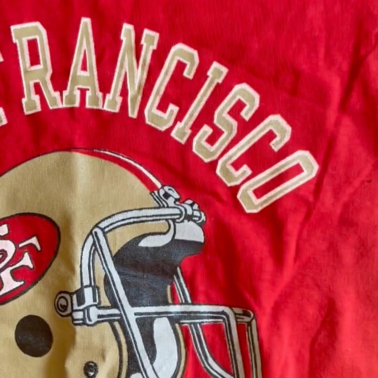 70s/80s Champion San Francisco Forty Niners 49ers - Depop