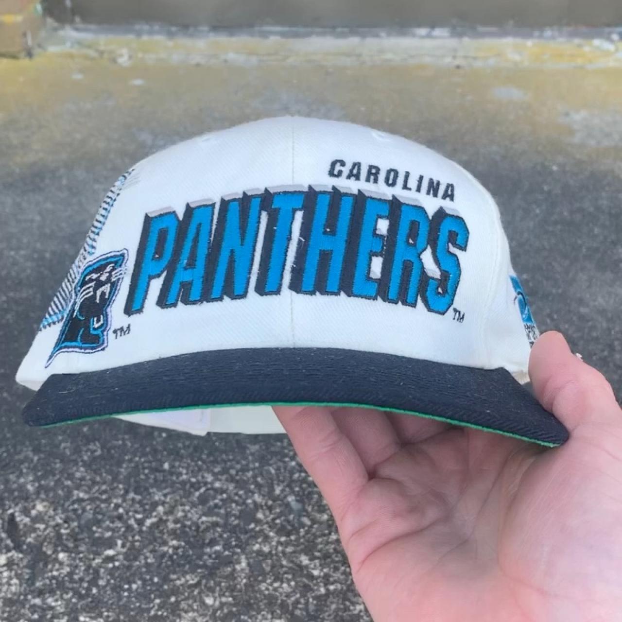 Vintage NFL Carolina Panthers Sports Specialties Shadow Snapback Hat – 