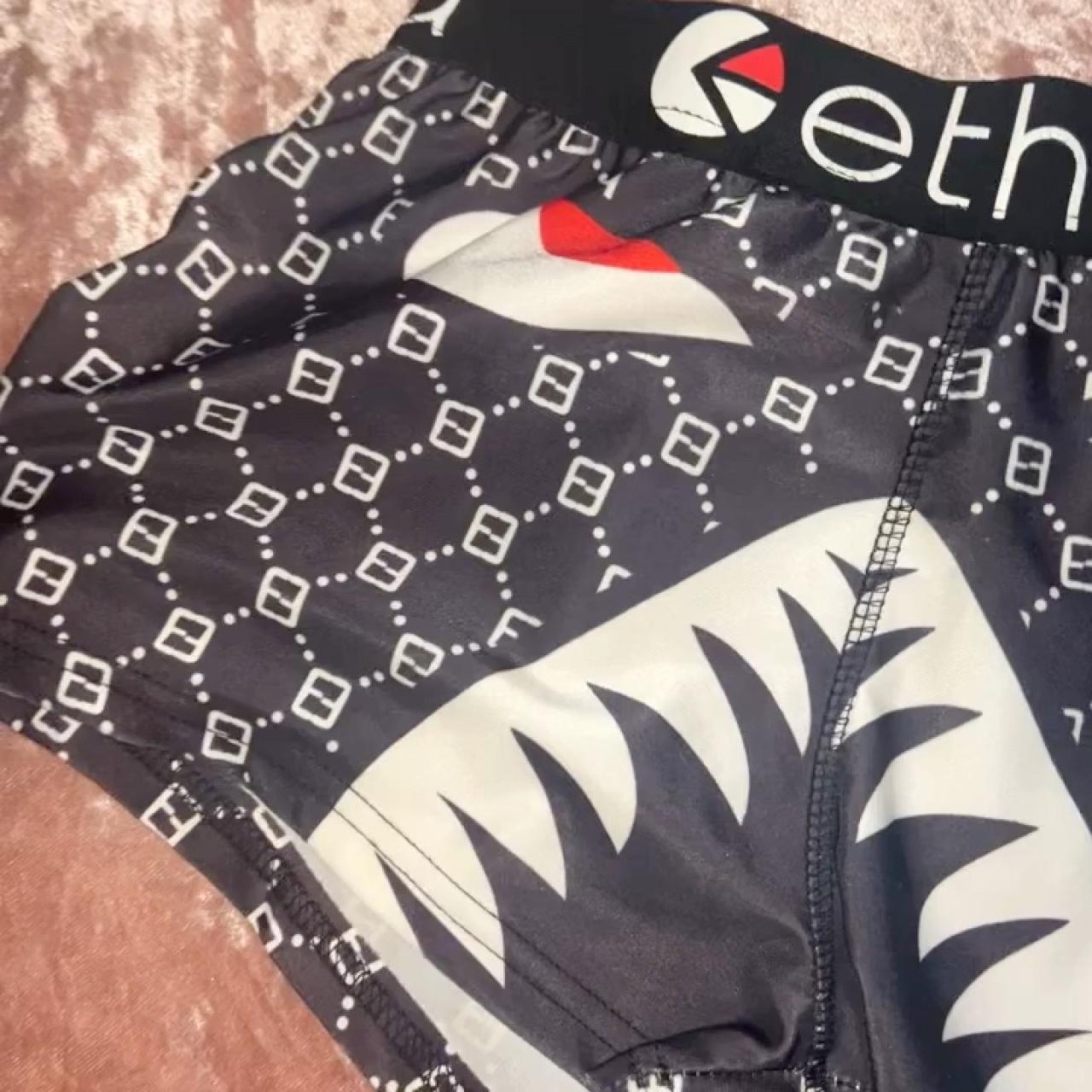 Ethika Women's Navy Shorts Depop