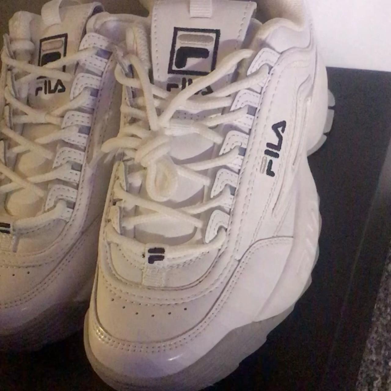 size 3 fila trainers