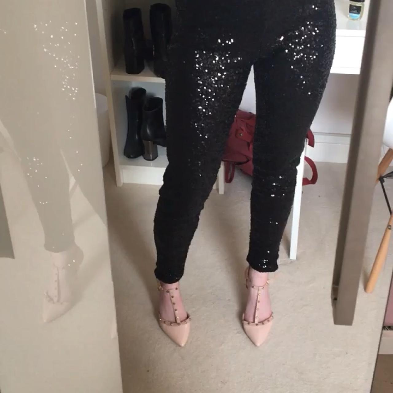 H\u0026m Sequin Trousers Hotsell, 51% OFF 
