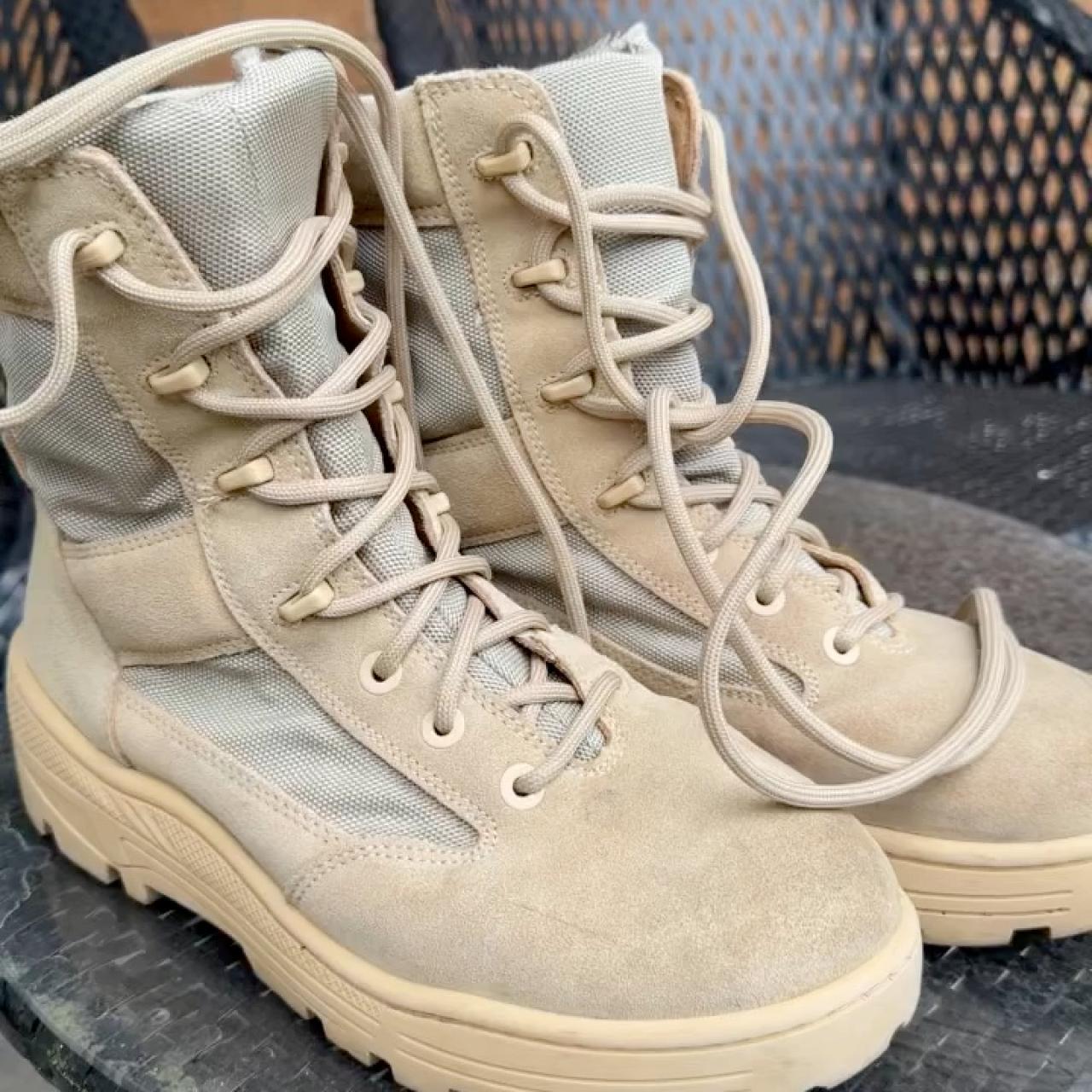 Yeezy combat clearance boot light sand