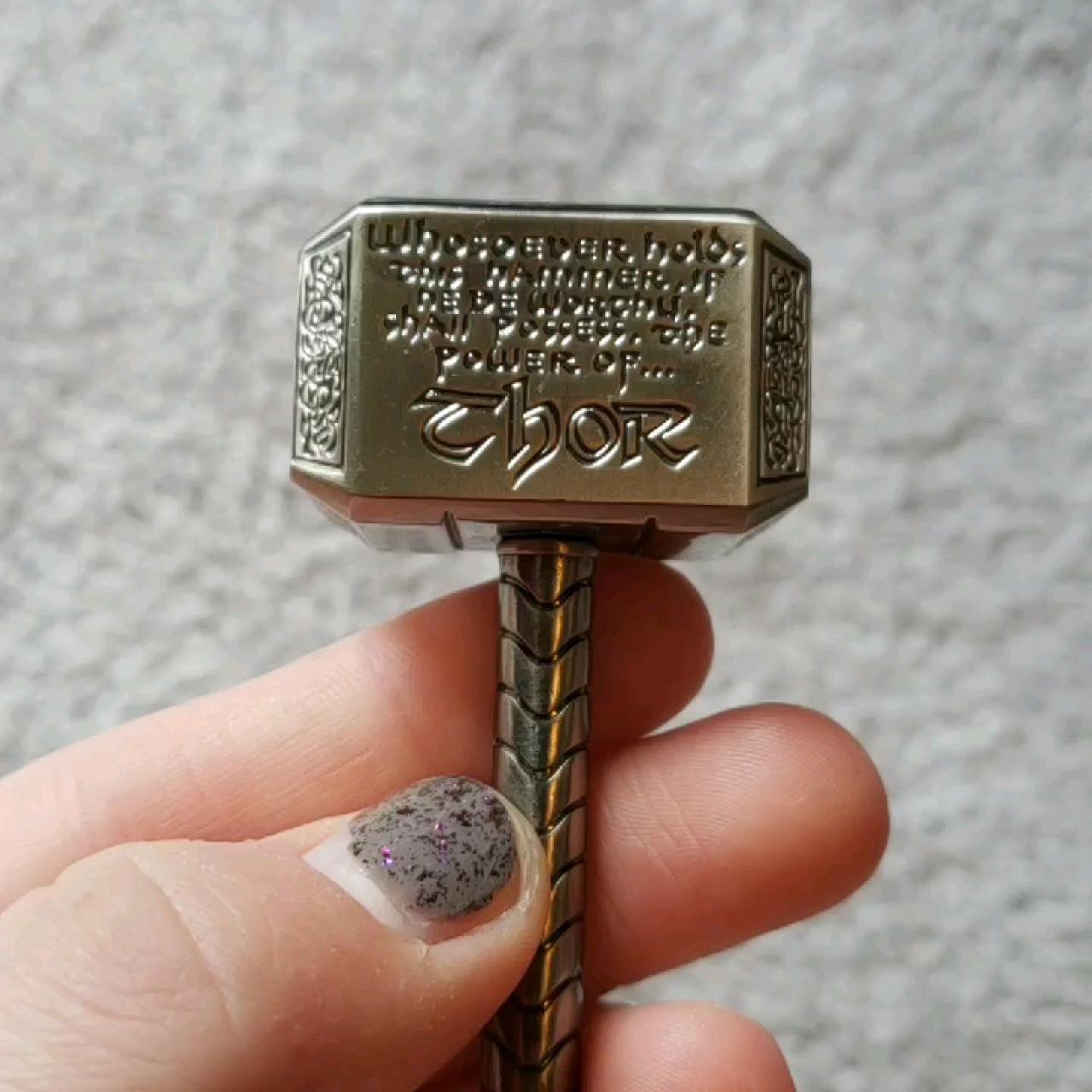 Marvel thor's hammer / Mjolnir ! ⚡⚡Has some weight to it NO Depop