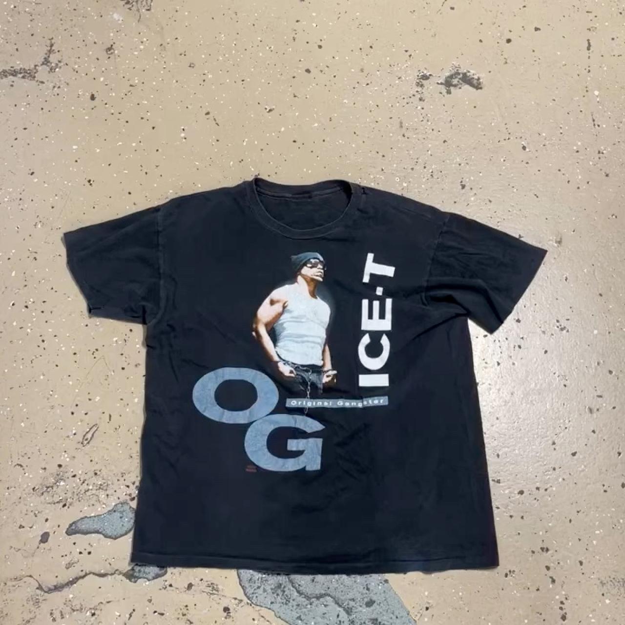 VTG ICE T OG ORIGINAL GANGSTER RAP T-SHIRT. DATED... - Depop