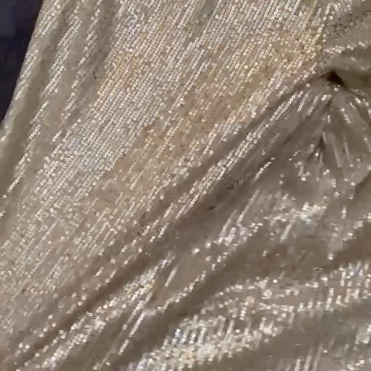 Boutique gold sparkle dress size S worn in good... Depop