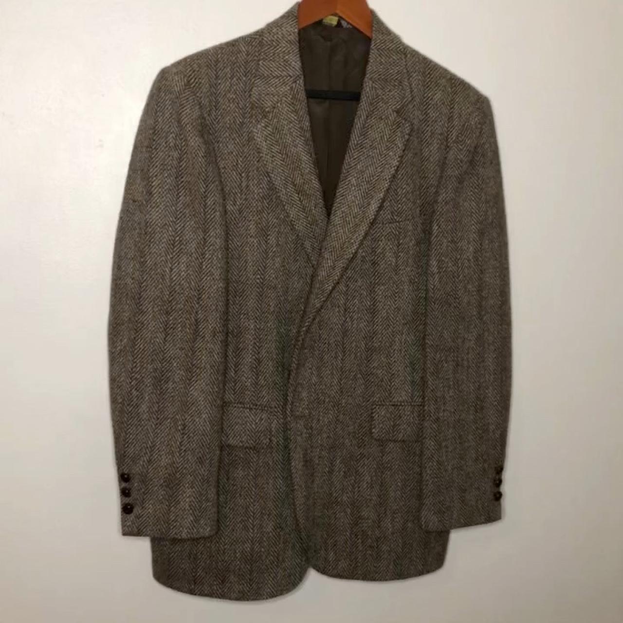 Vintage Harris Tweed Blazer. Such A Classic Piece... - Depop