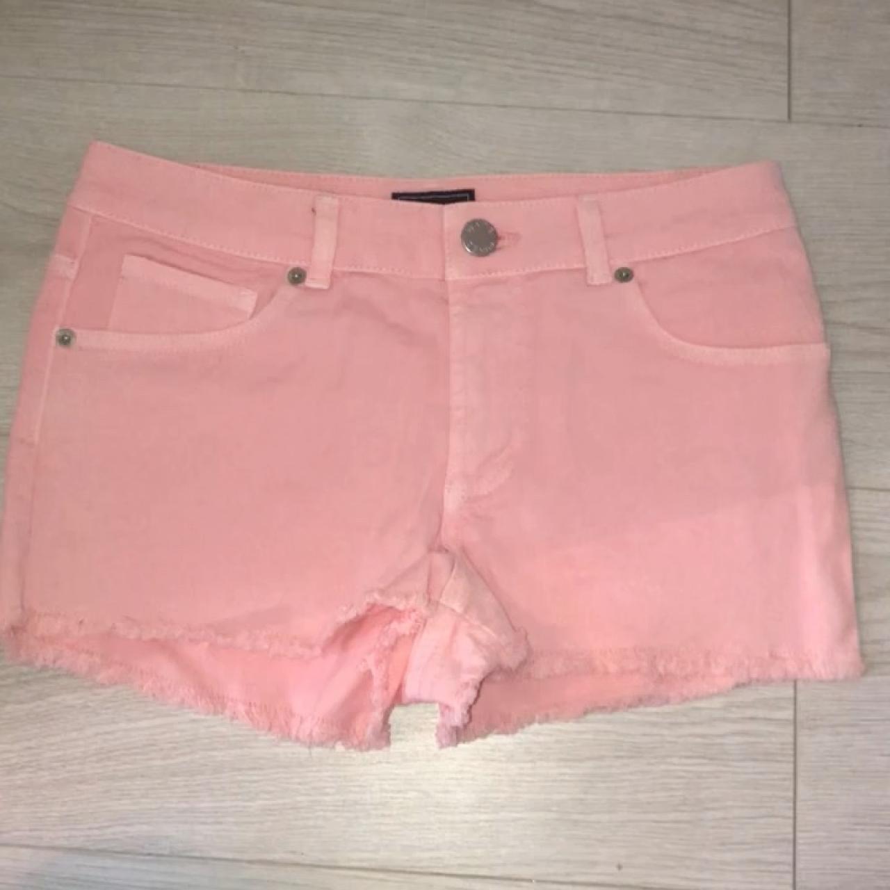 warehouse denim shorts
