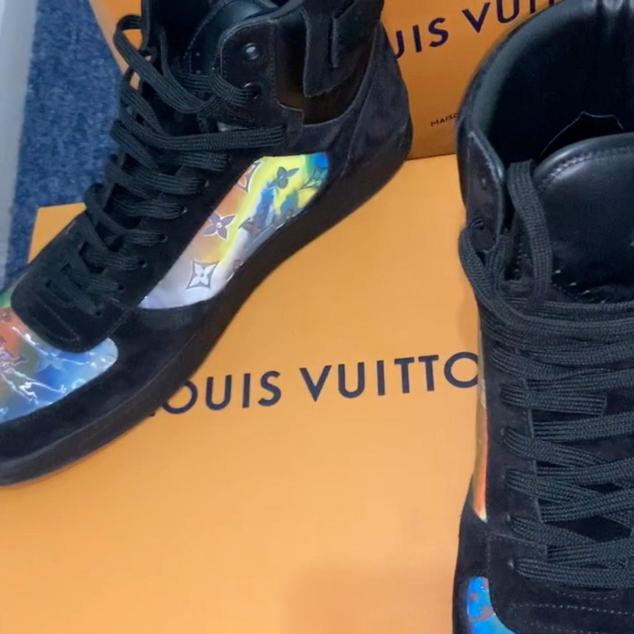 Rivoli Sneaker Boot- Louis Vuitton -slight scuffing - Depop