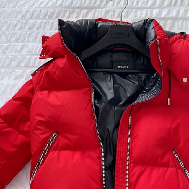 Mackage RED Aubrie Jacket Size XS UK8 Perfect... - Depop