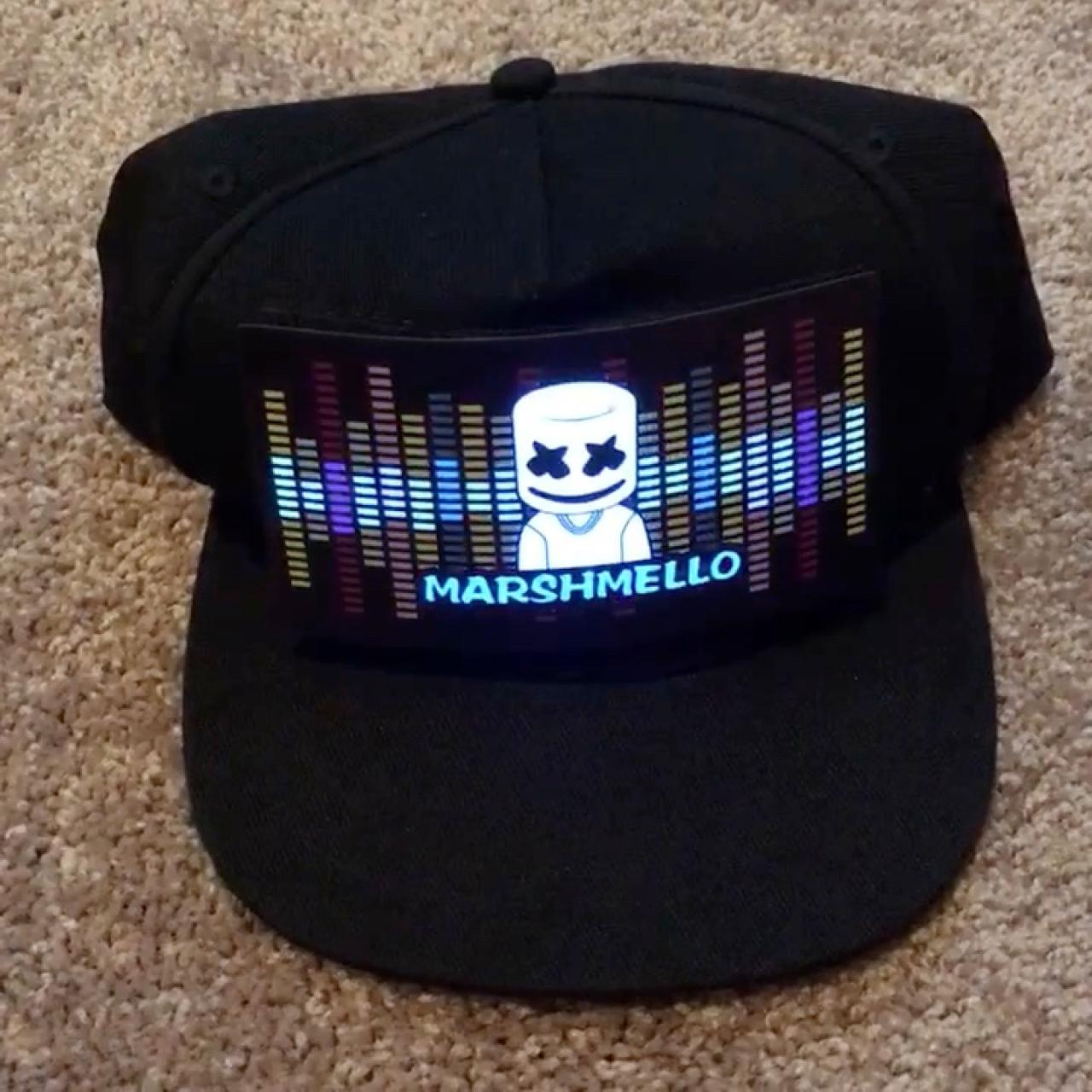 marshmello led hat