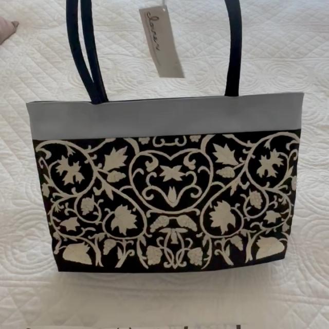 Beautiful embroidered Claire V Brand “Wisteria Bag” - Depop