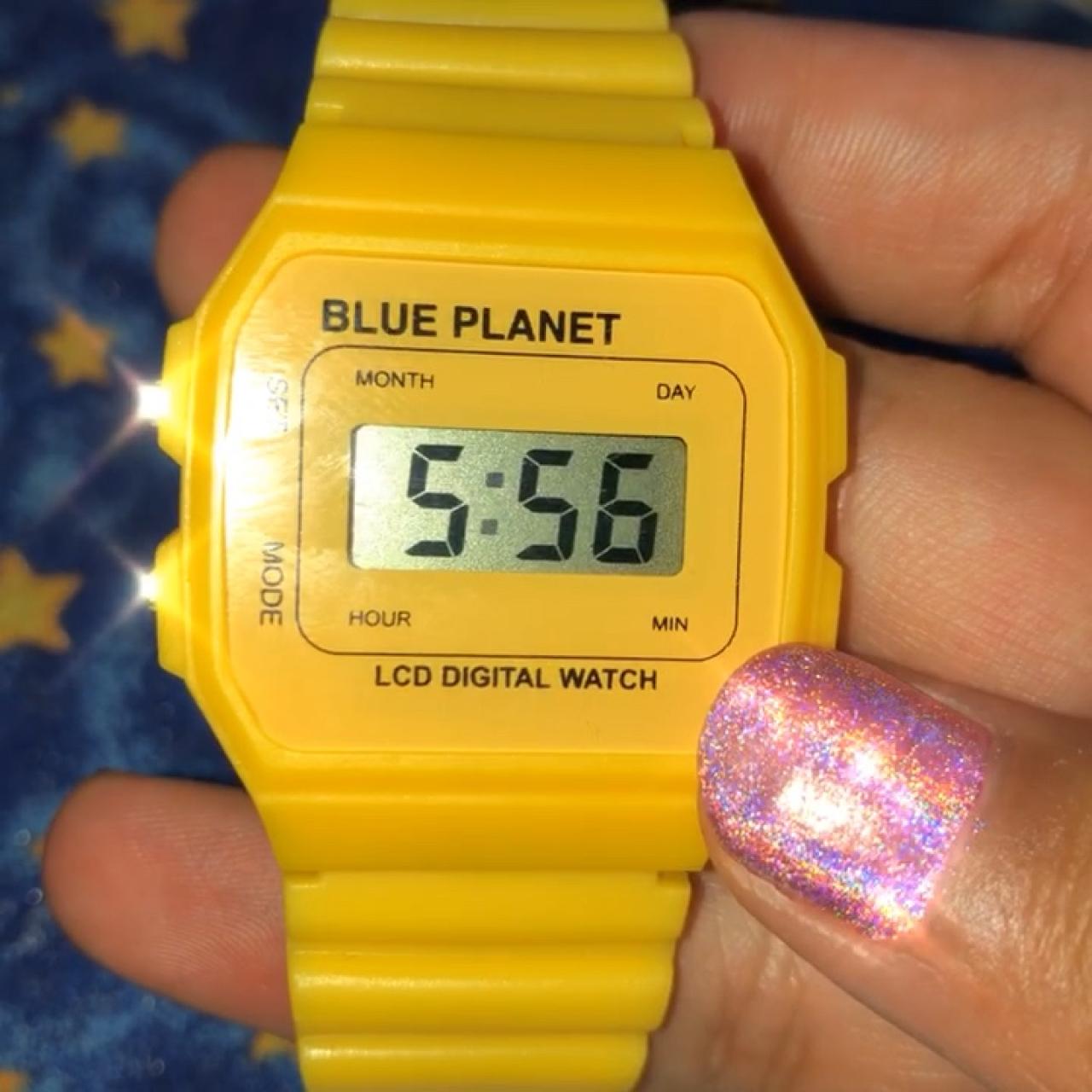 blue planet digital watch