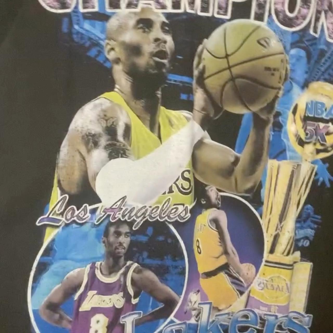 Rare Vintage Los Angeles Lakers Kobe Bryant Nike Frobe T-shirt - Your  Nostalgic Fashion Destination