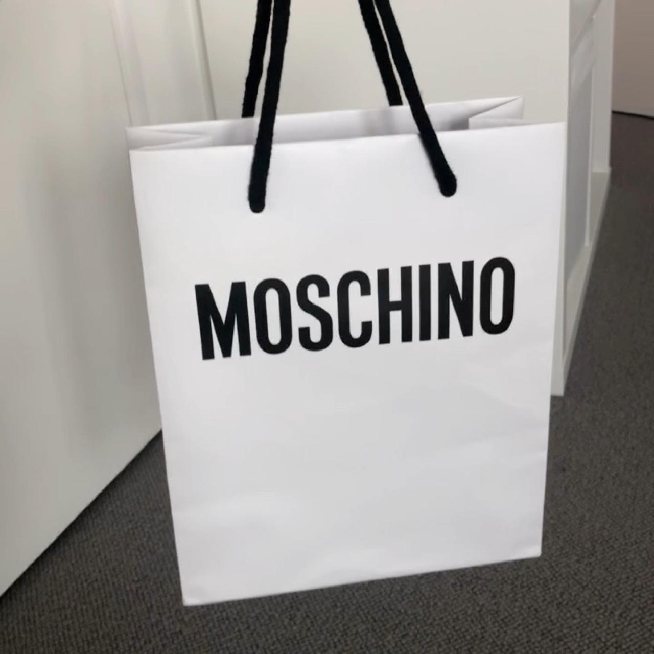 MOSCHINO PAPER GIFT BAG* #moschino 