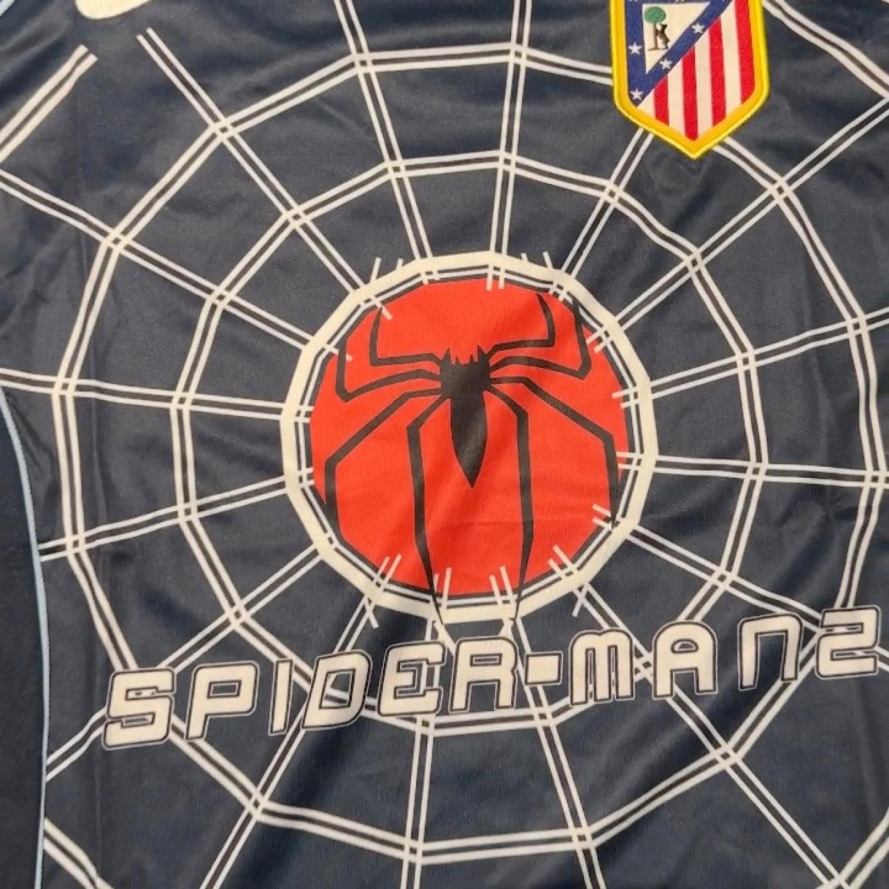 Atletico Madrid 2004-05 Home 'Spiderman' Shirt – Premier Retros