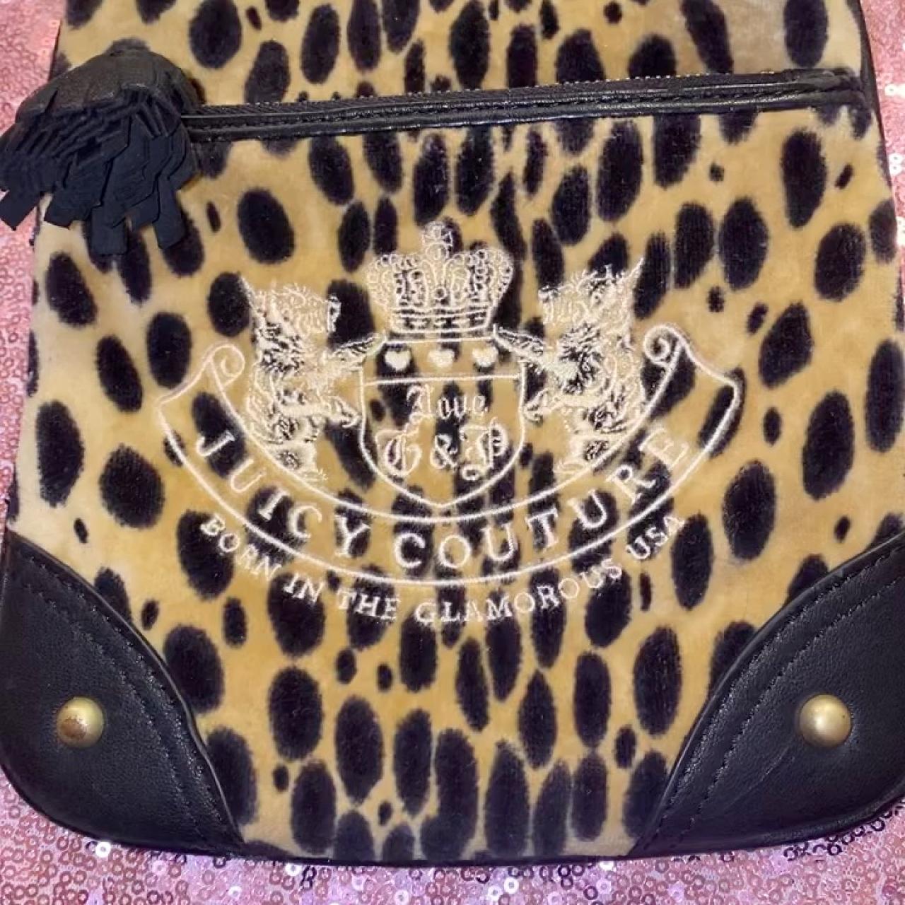 Juicy couture cheetah online bag