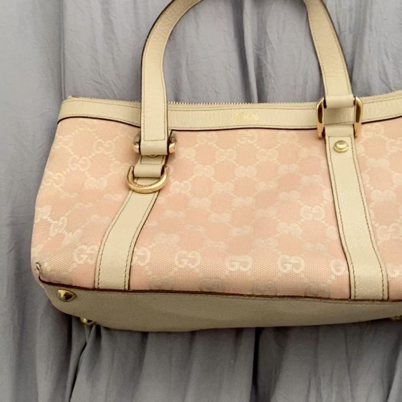 pink vintage gucci bag