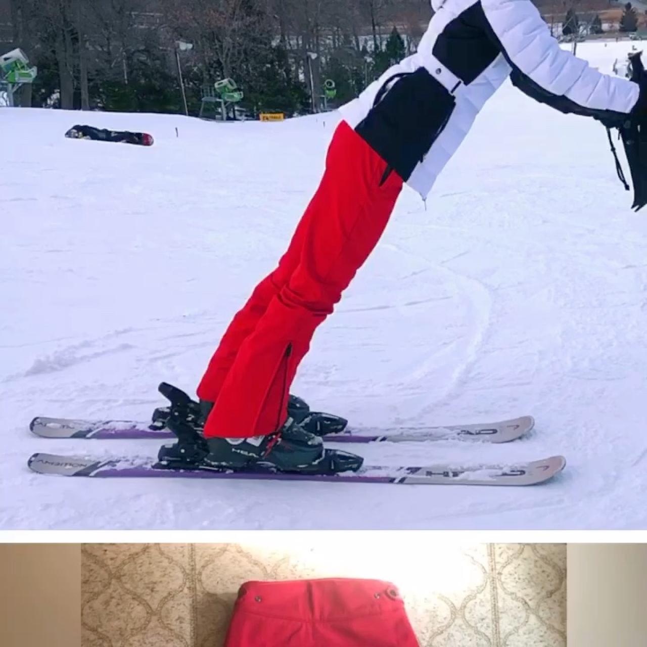 ZARA ザラ RECCO® スキー コレクション パンツ L ホワイト ZARA ザラ RECCO® スキー コレクション パンツ L ホワイト