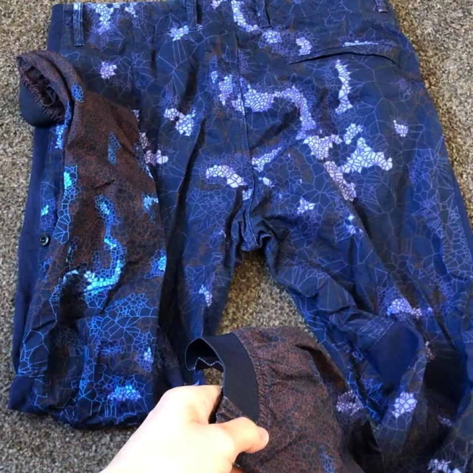 stone island heat reactive trousers