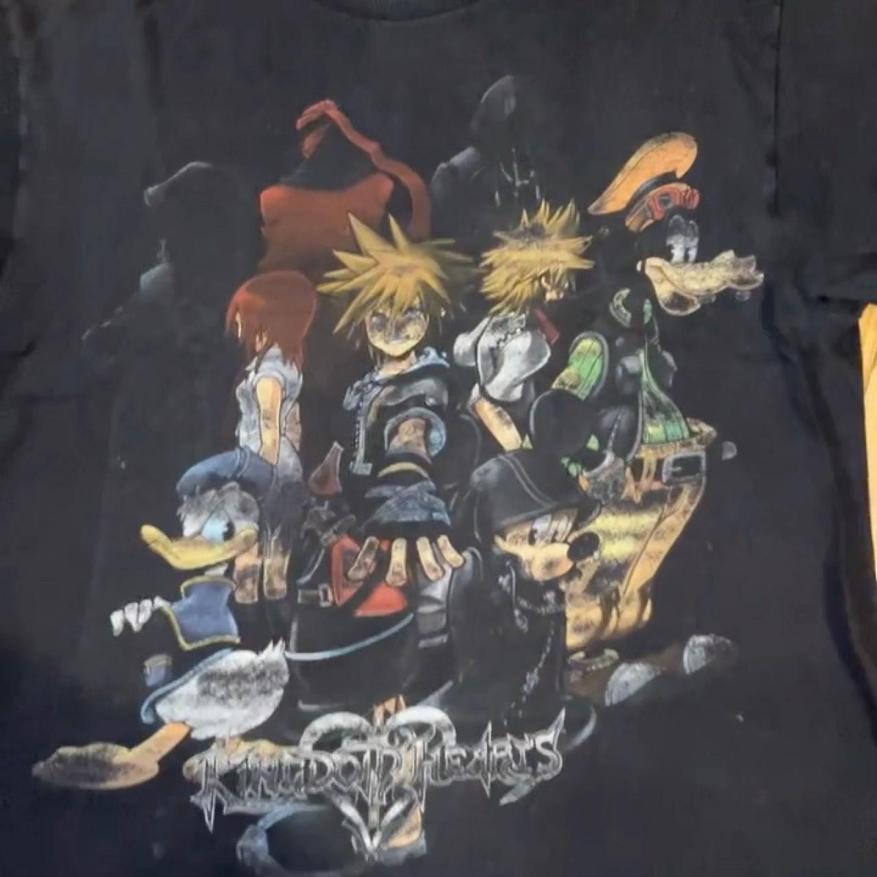 kingdom hearts tee shirt! i love this shirt & old... - Depop