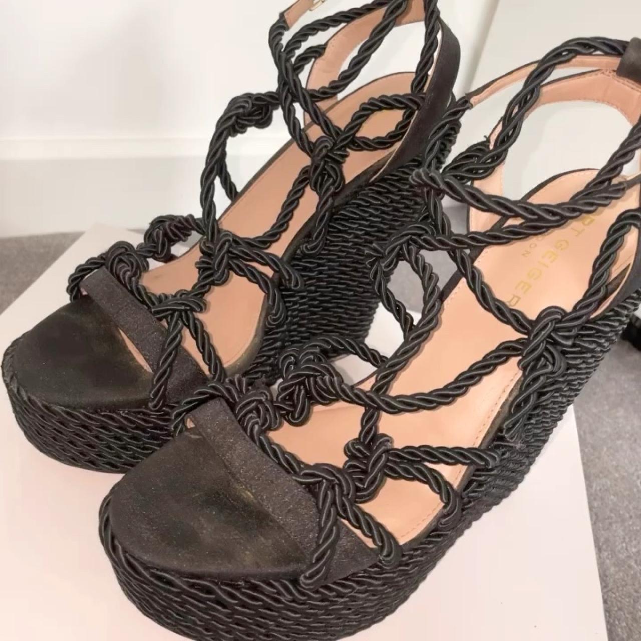 Kurt geiger sales notty wedges