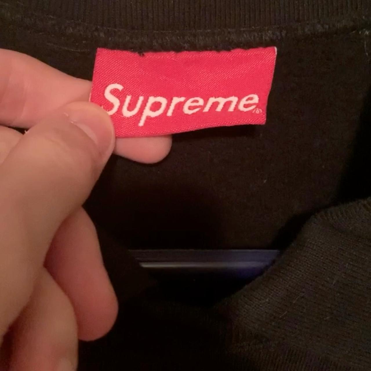 ✨ 2018 supreme side arc crewneck 🖤 $150 USD, US - Depop