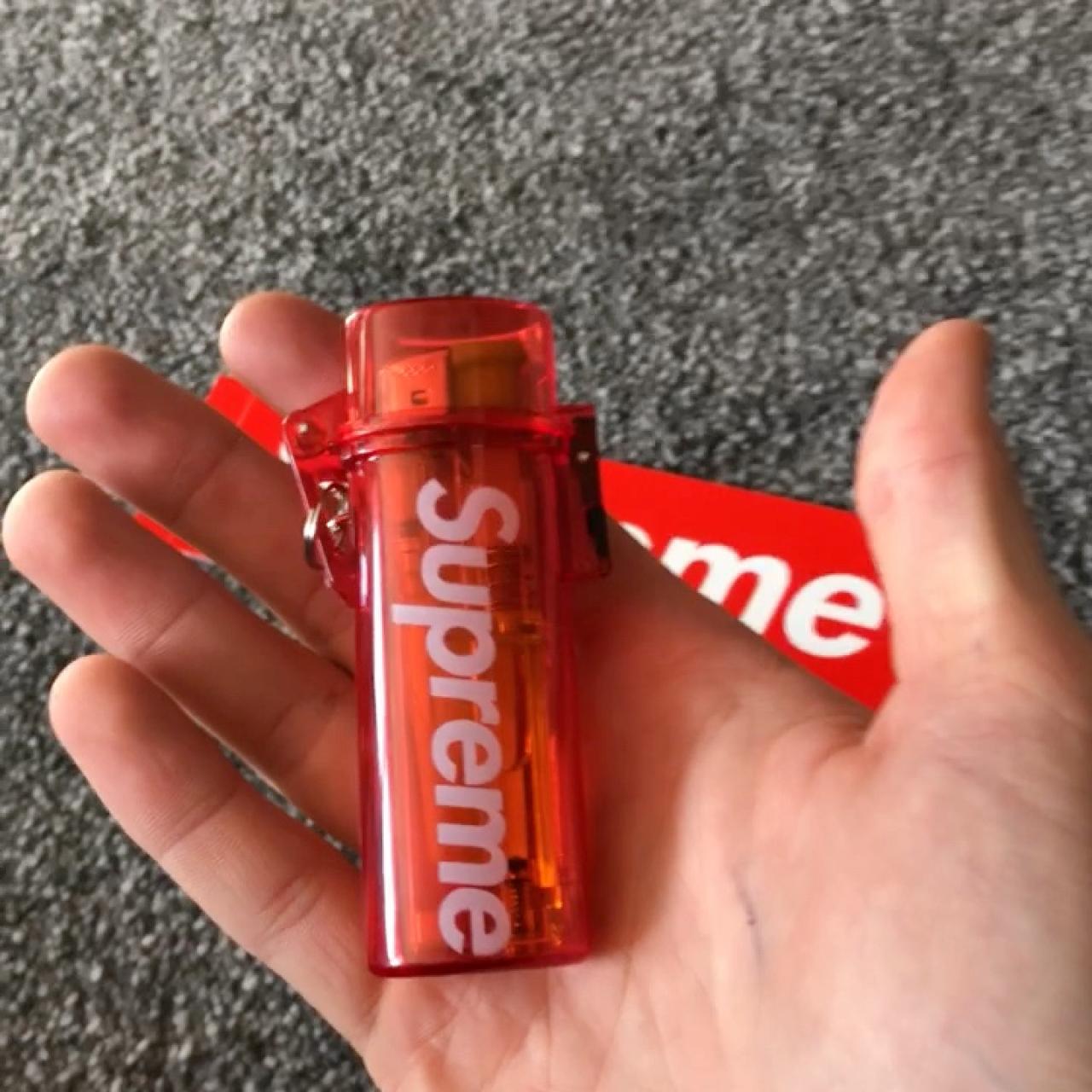 SUPREME WATERPROOF LIGHTER CASE SUPREME LIGHTER... - Depop