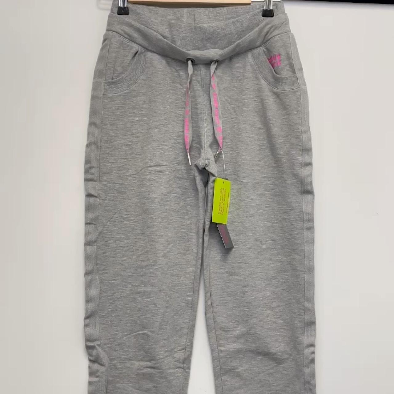 grey drawstring joggers