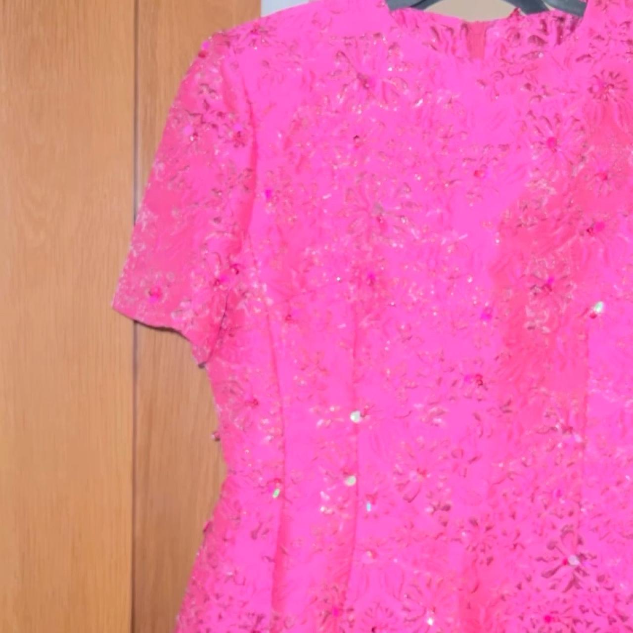 astrid pink jacquard floral mini dress Buy Girl In Mind Gold Astrid Pearl Flower Embelished Jacquard Mini Dress  from Next USA