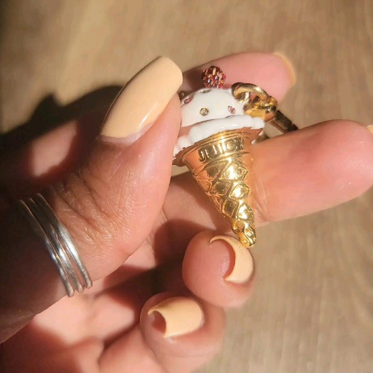 Juicy couture ice cream charm in amazing condition - Depop