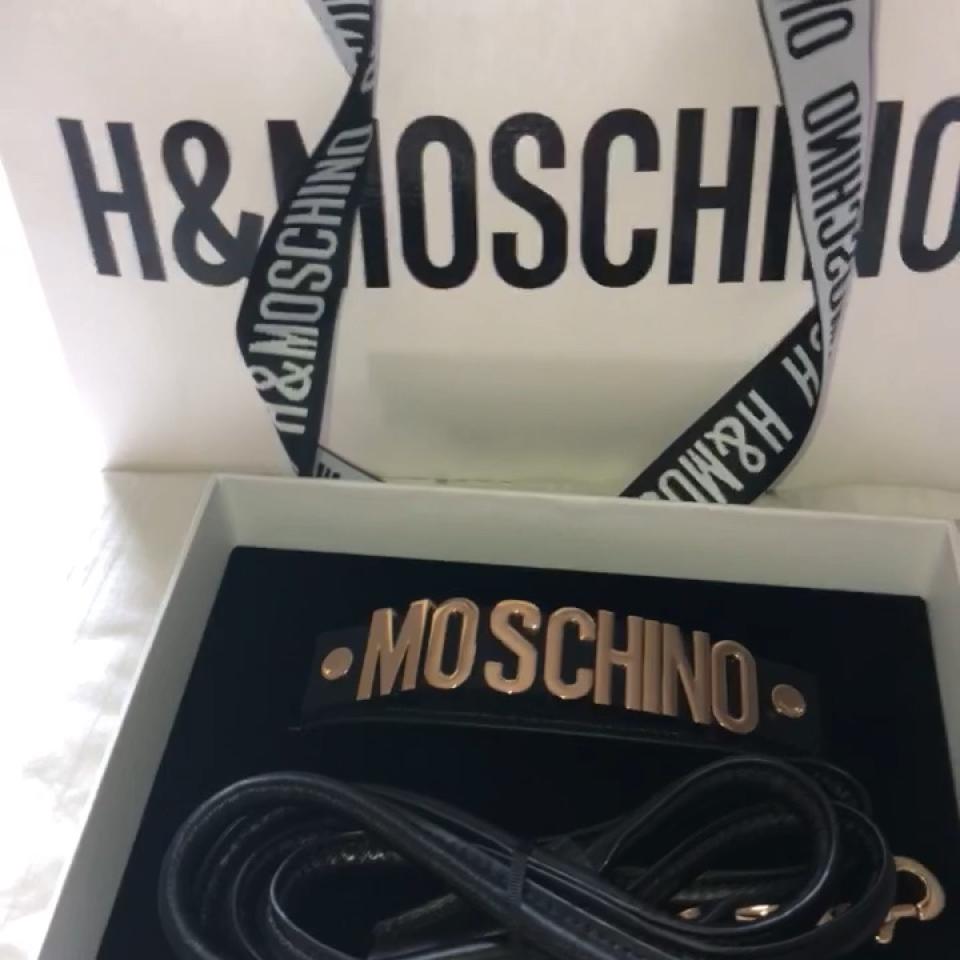moschino dog leash