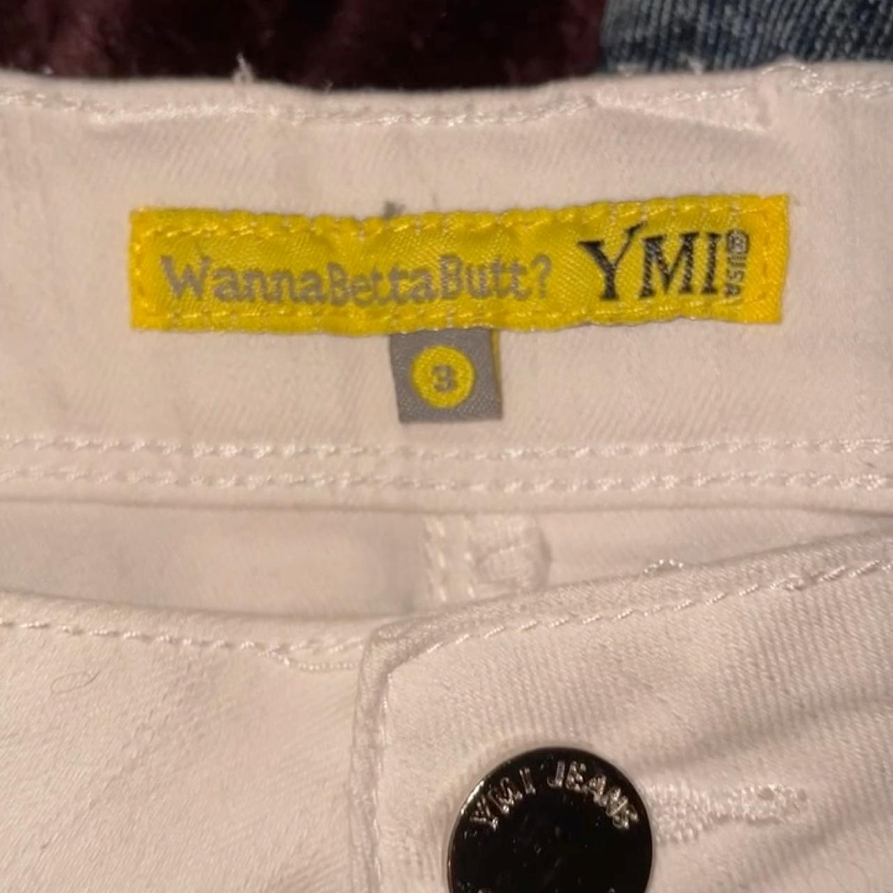 Vintage White Denim YMI USA Shorts 🤍 Brand YMI MADE... Depop