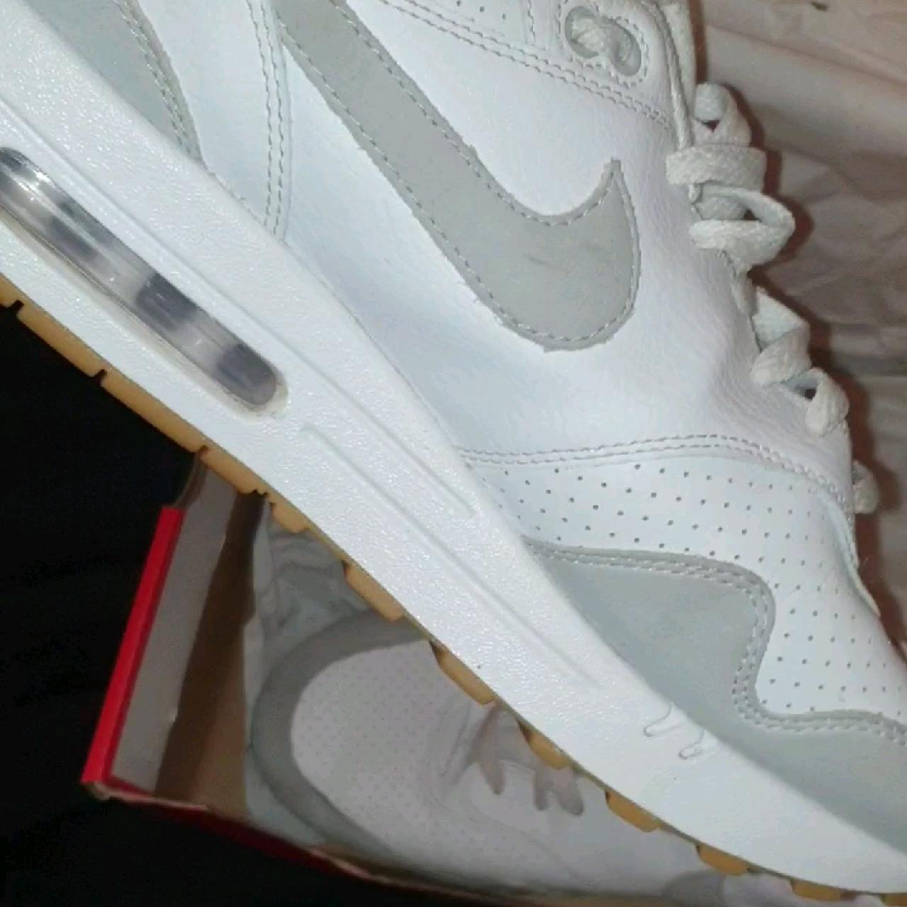 NIKE AIR MAX 1 - WHITE/PURE PLATINUM-GUM - Depop