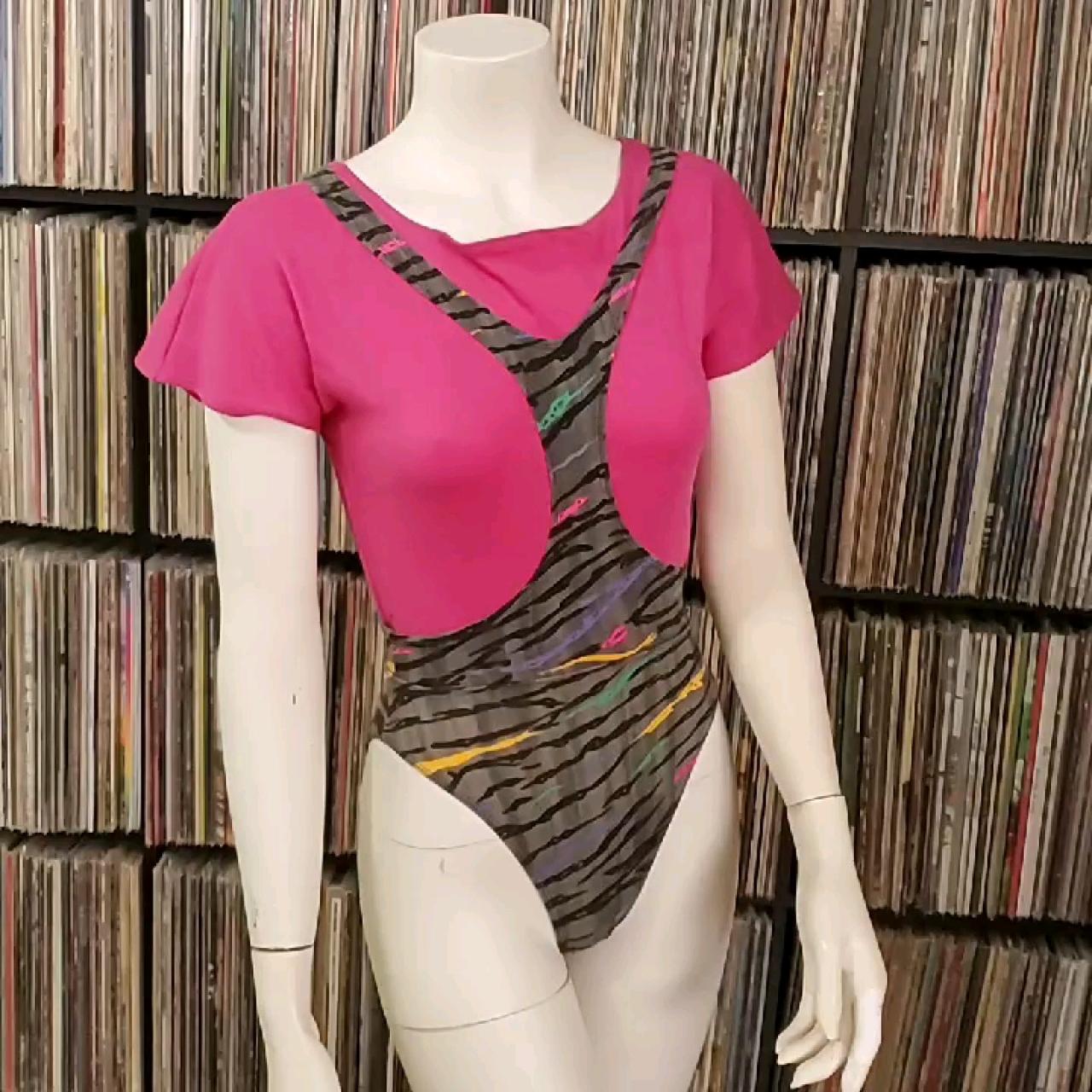 vintage danskin leotard