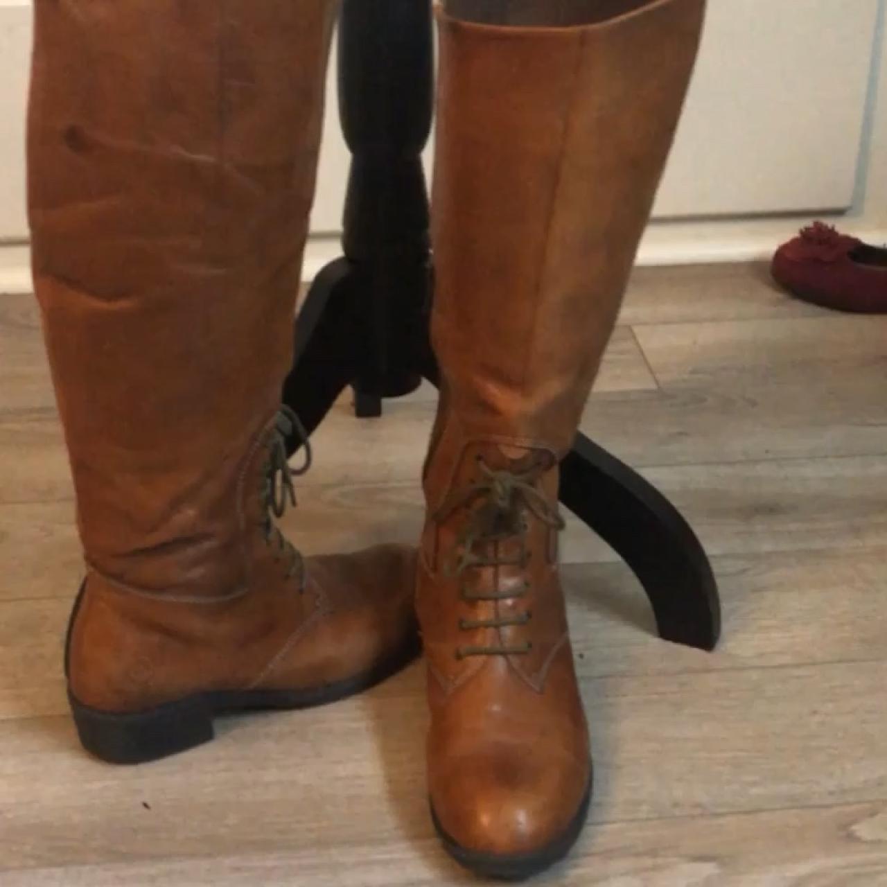 earth spirit knee high boots