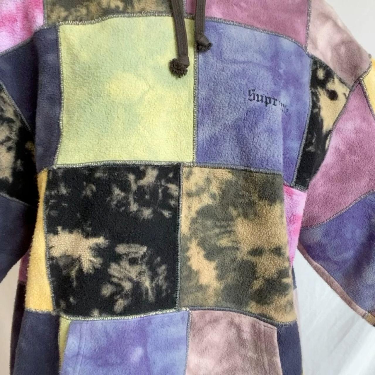 Supreme patchwork clearance tie dye