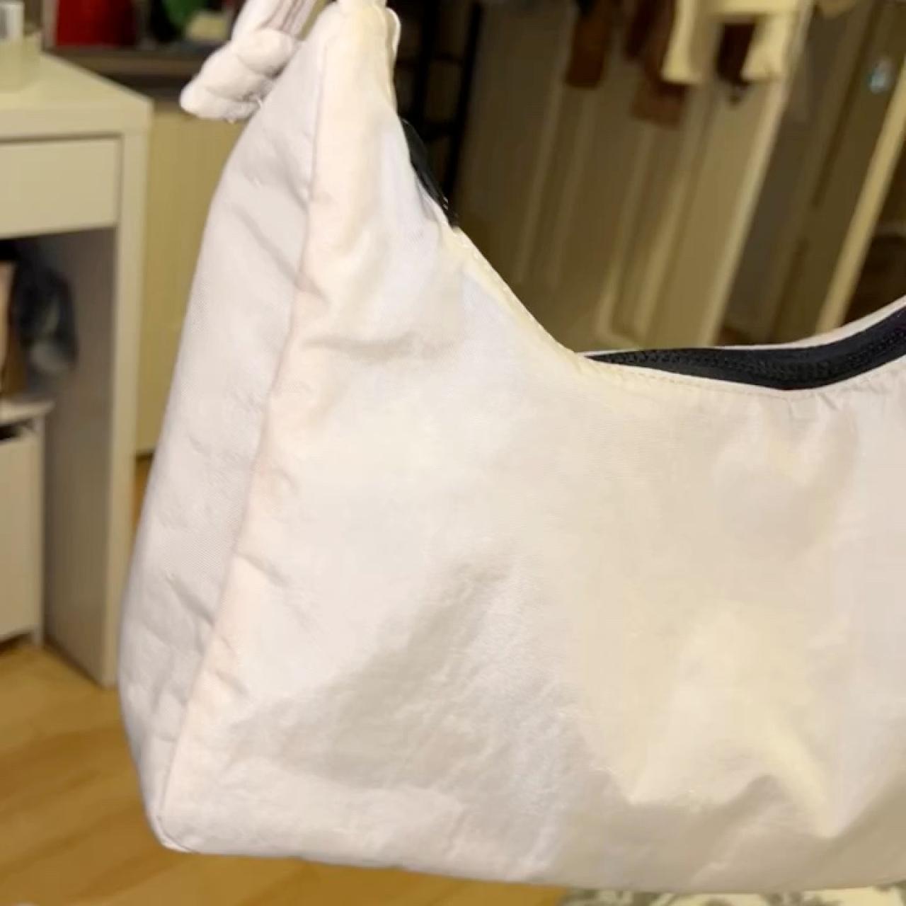 Women's White and Cream Bag | Depop