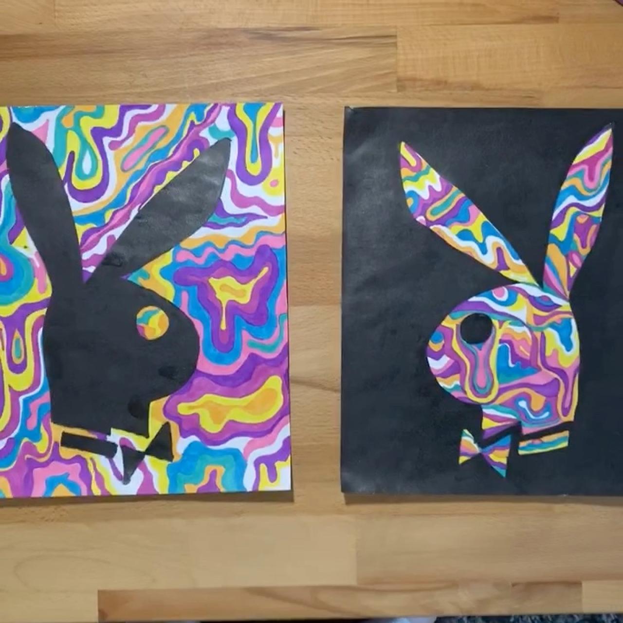 Psychedelic Playboy Bunny : 