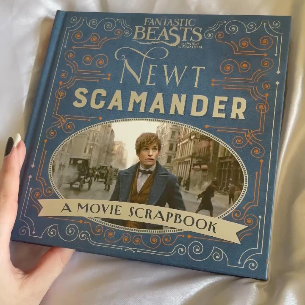 NEWT SCAMANDER A MOVIE SCRAPBOOK Peer inside Newt... Depop