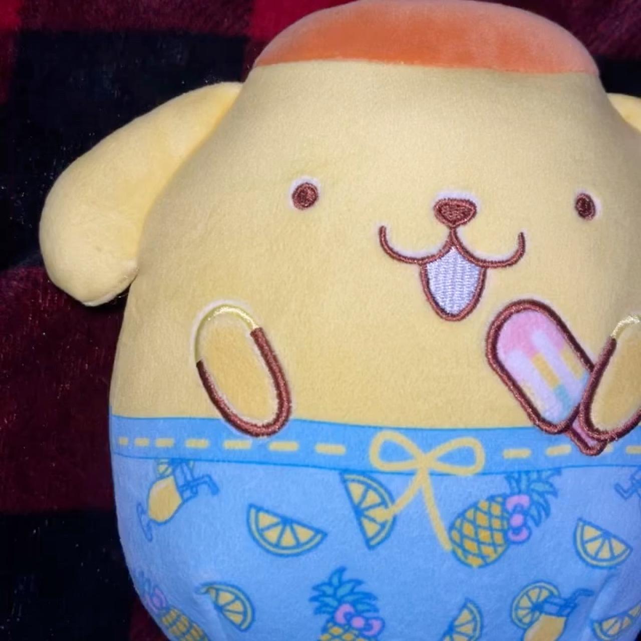 Pompompurin Summer Squishmallow 6.5” pompompurin... Depop