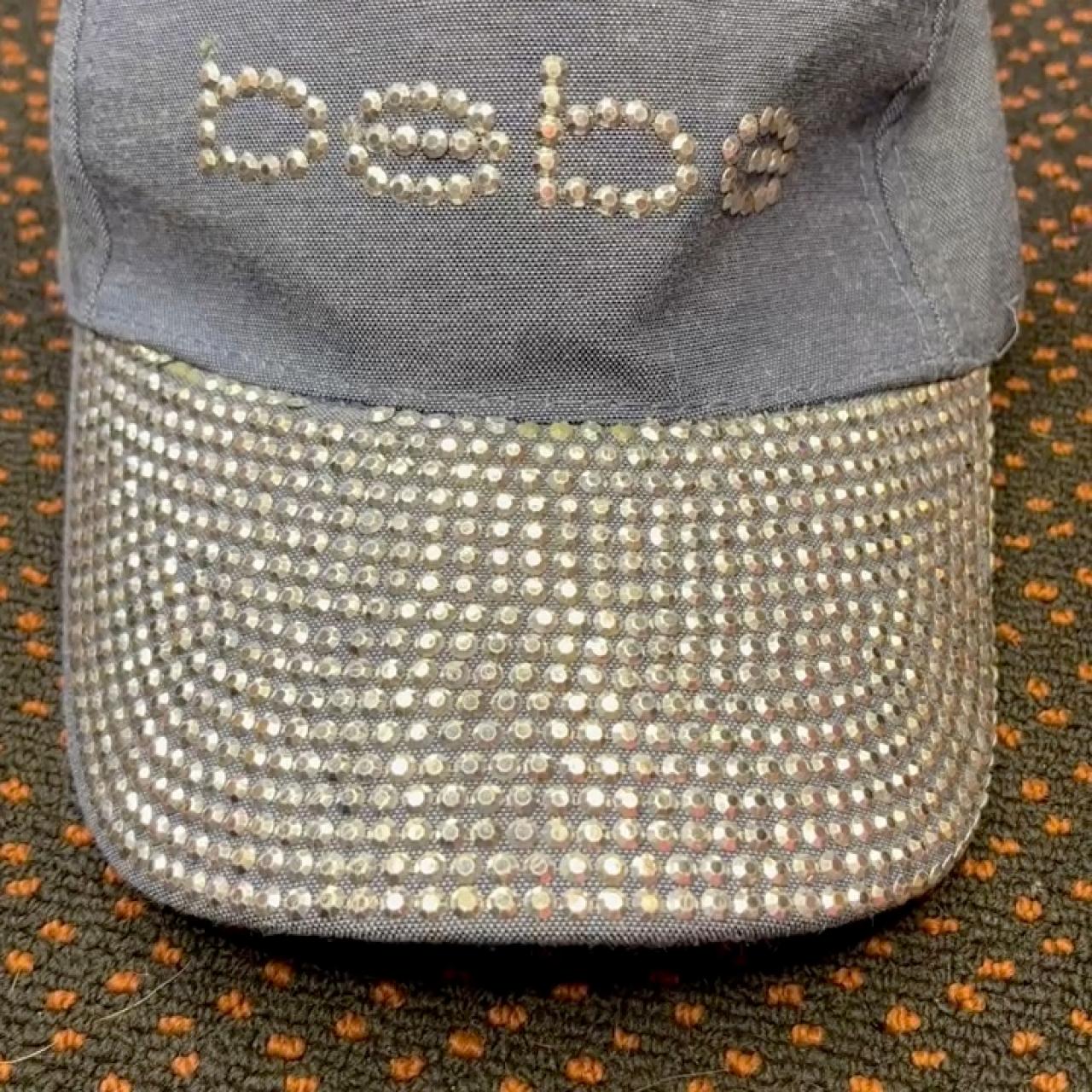 Bebe Women's Navy Hat | Depop