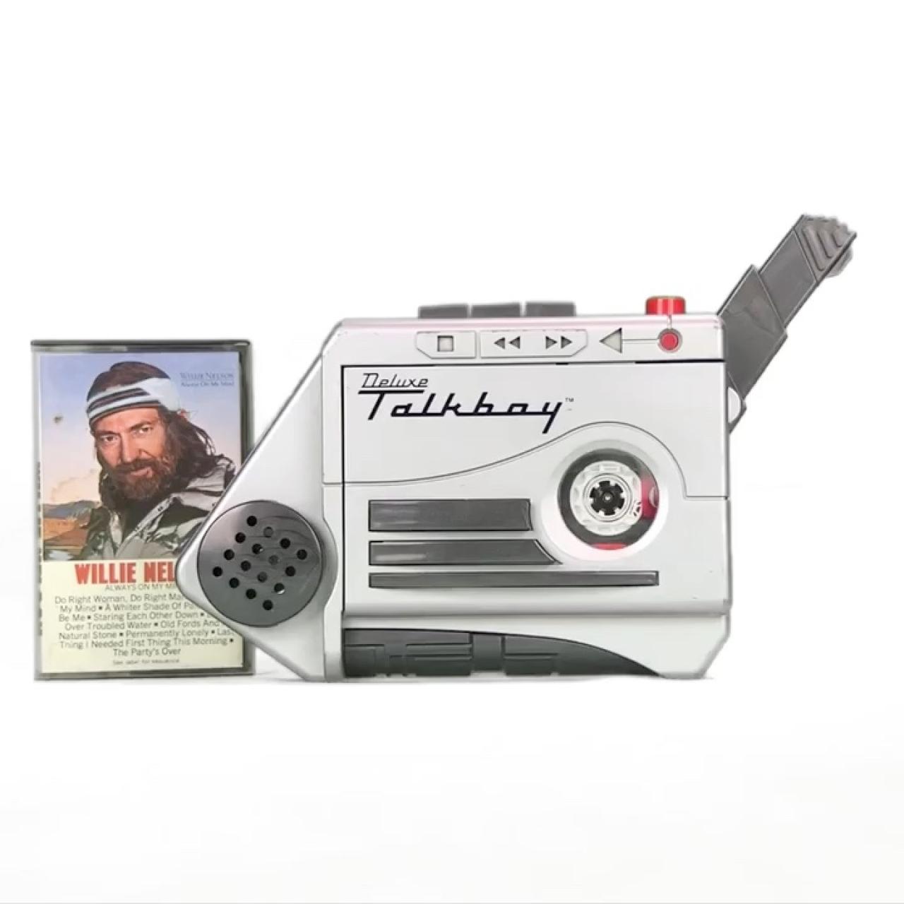 希少90s Deluxe Talkboy / walkman sony 1992 Deluxe Talkboy Cassette Tape Recorder (90's toy | Depop