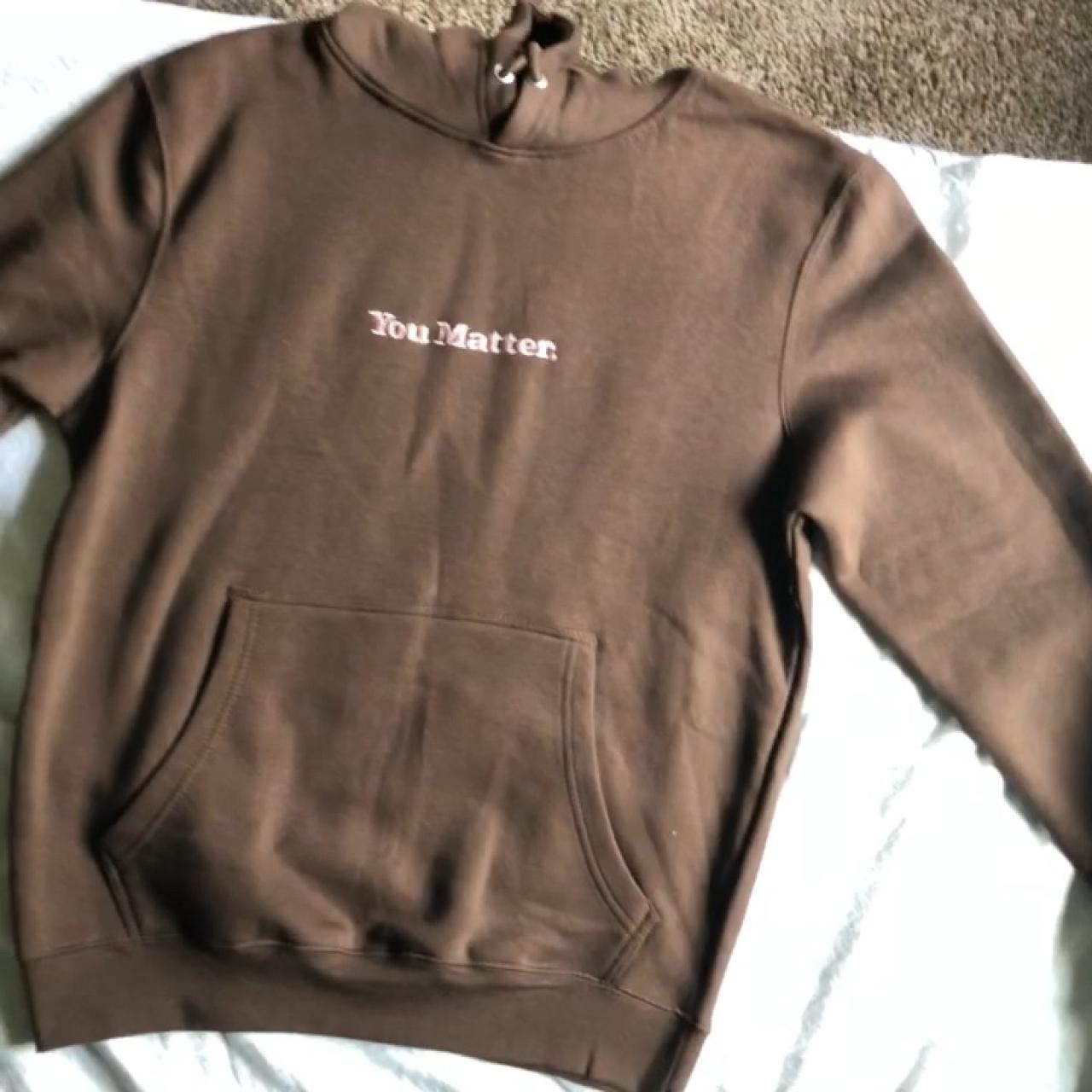 brown you matter hoodie