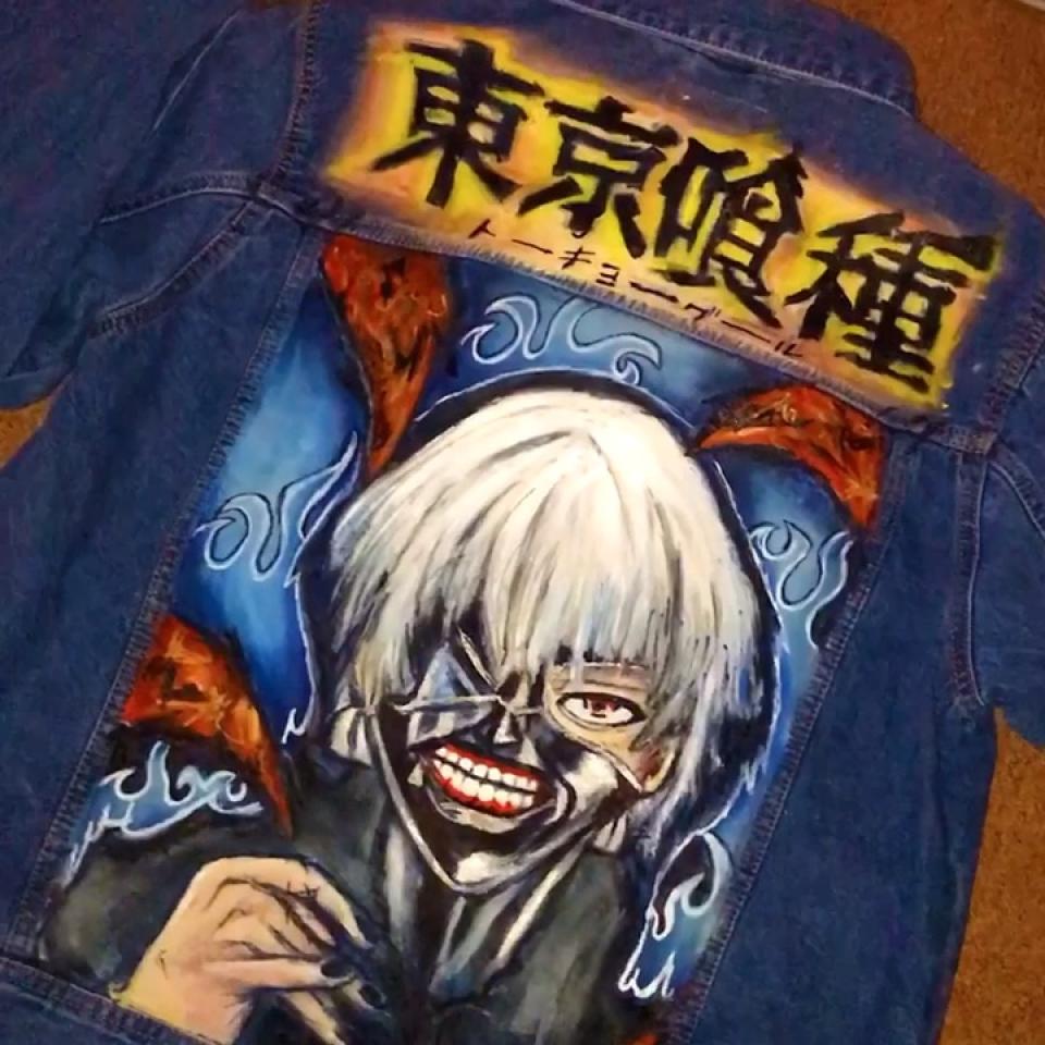 tokyo ghoul denim jacket