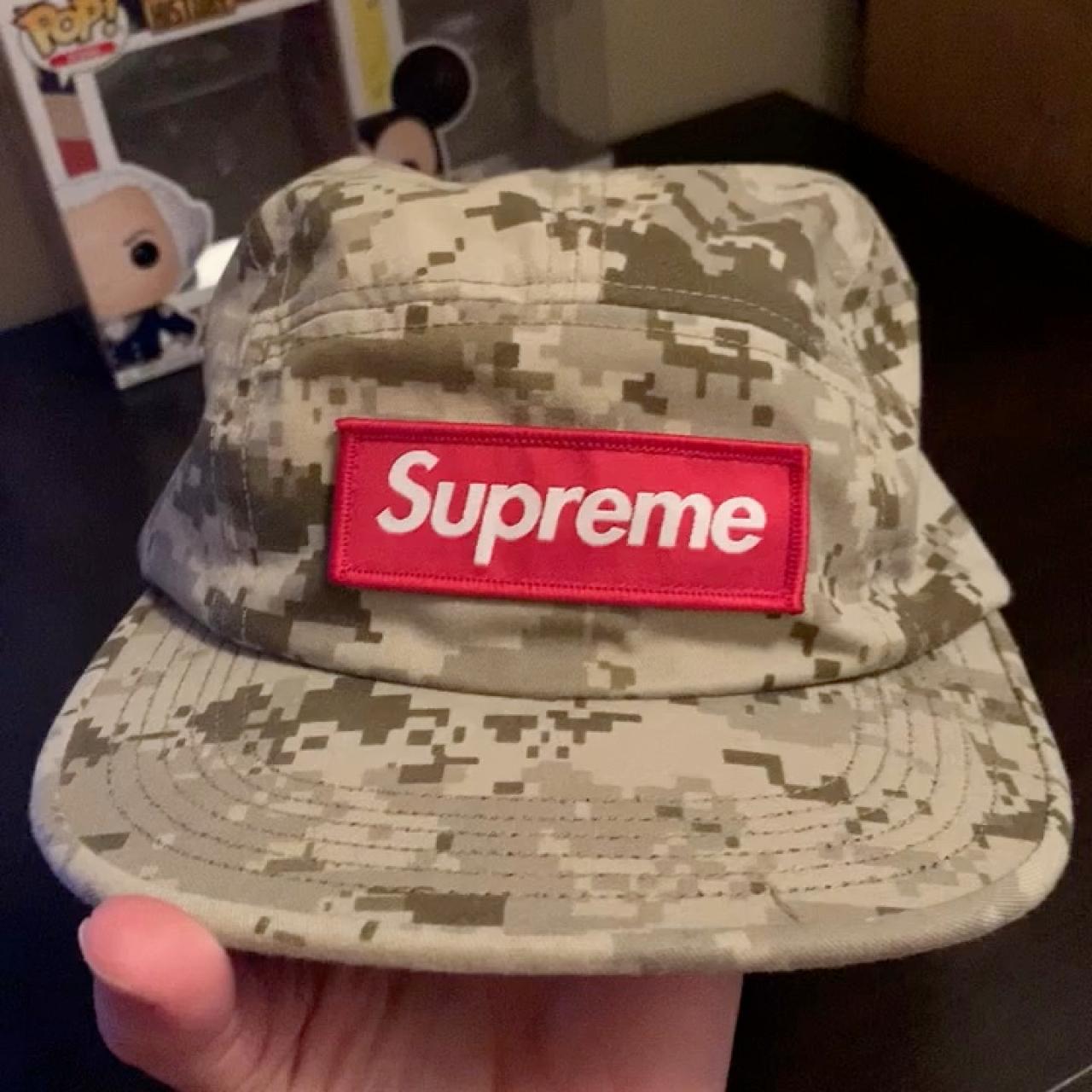 Supreme hat - NYCO twill camp cap! Colorway is tan... - Depop
