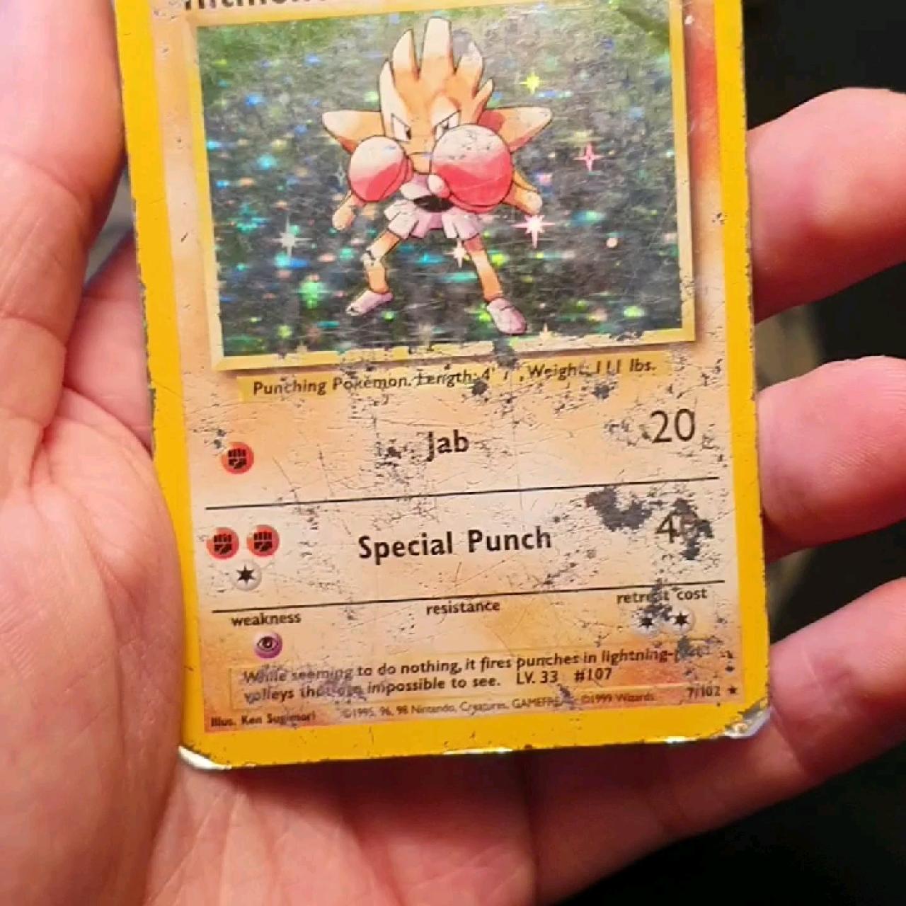 rare hitmonchan pokemon card Amazon.com: Hitmonlee 106/165 & Hitmonchan 107/165 main image 1