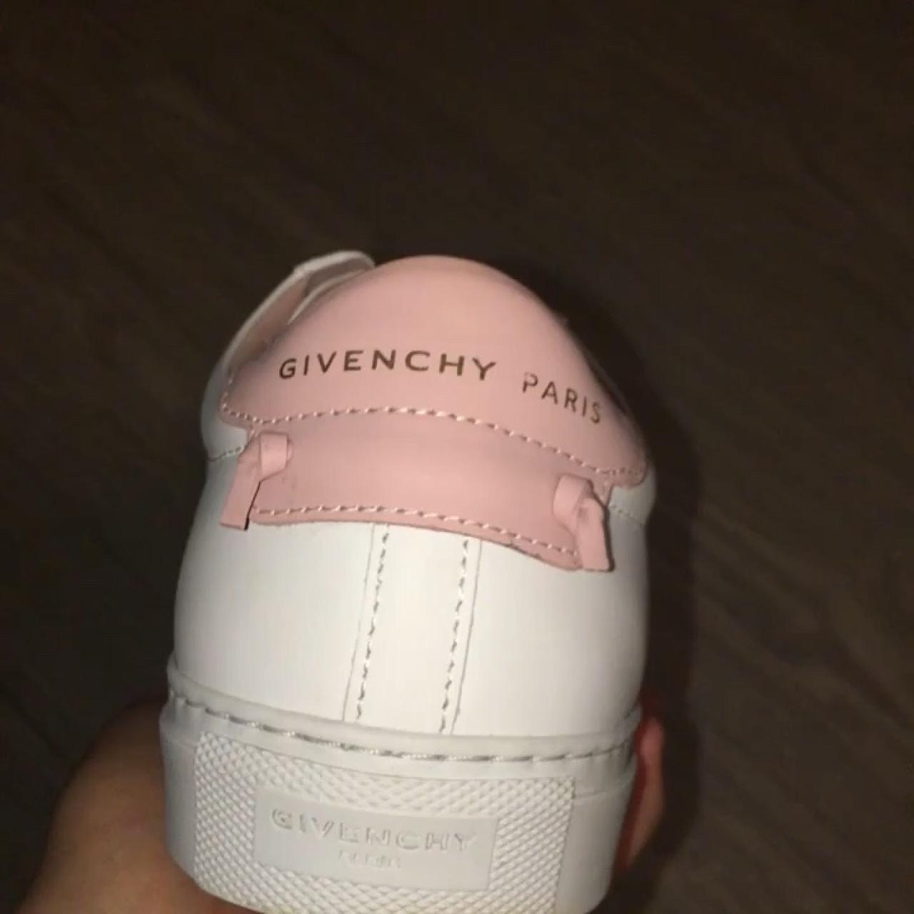 Pink givenchy urban street sneakers in 