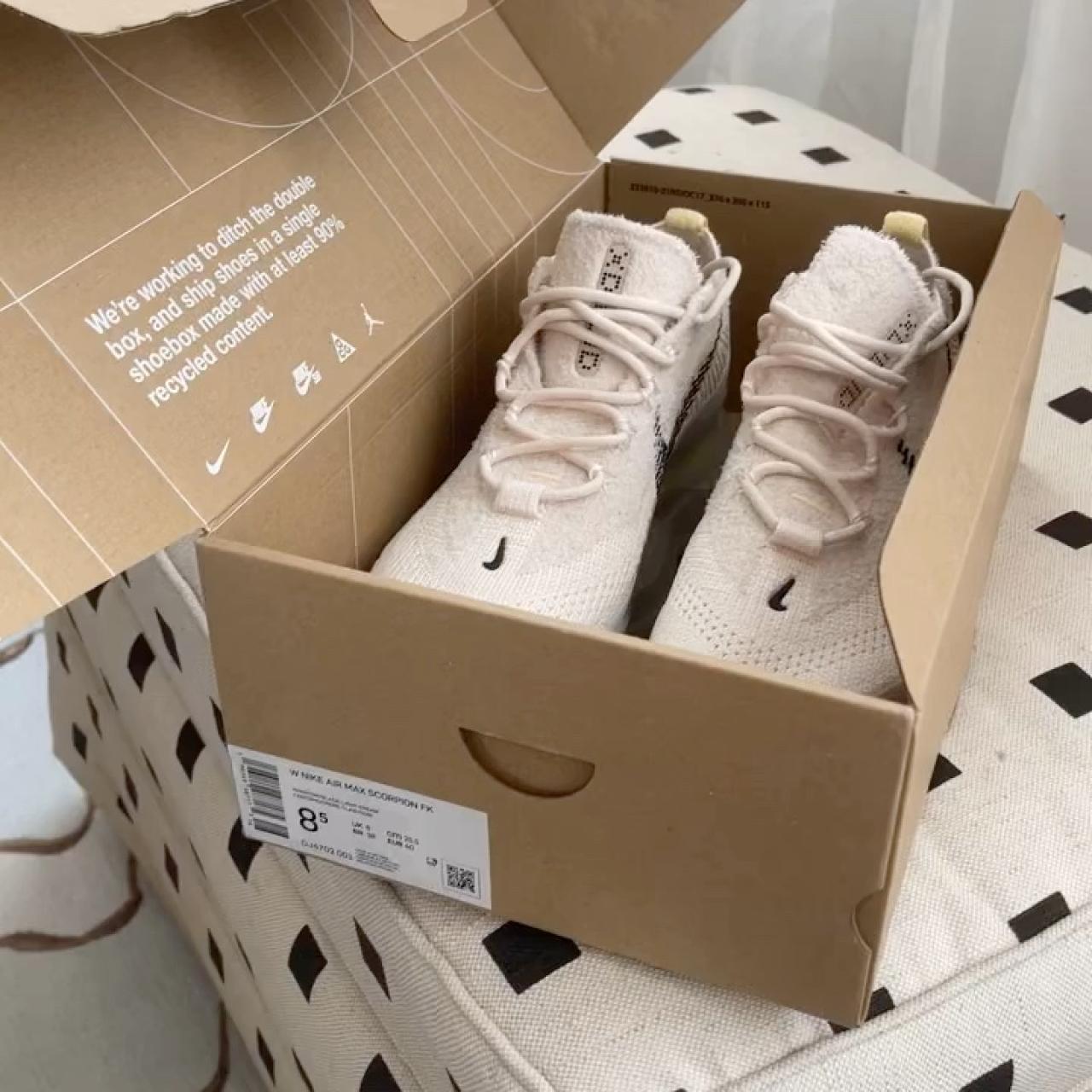 womens nike cream trainers