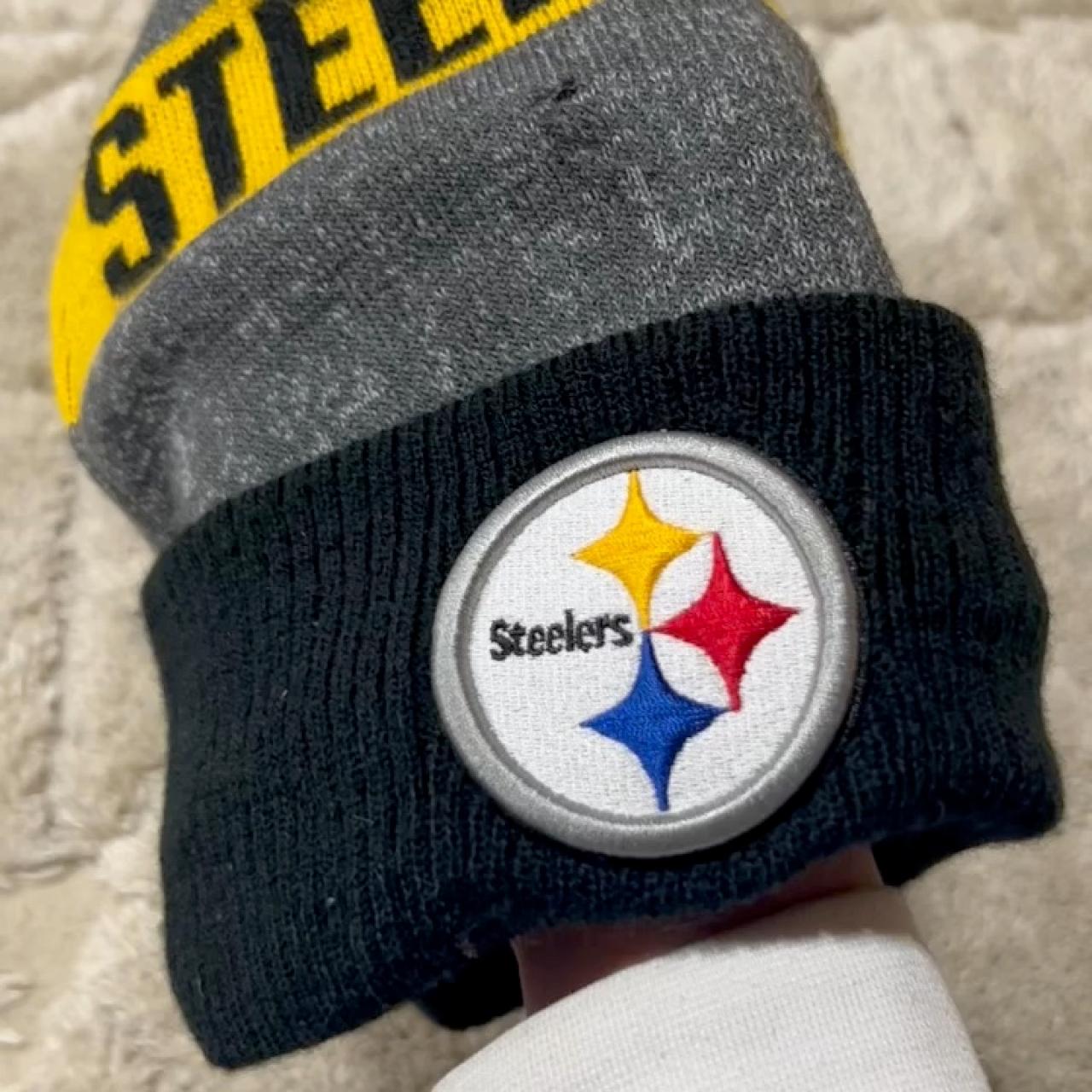 NEW ERA Pittsburgh Steelers NFL Sideline Knit Beanie - Depop