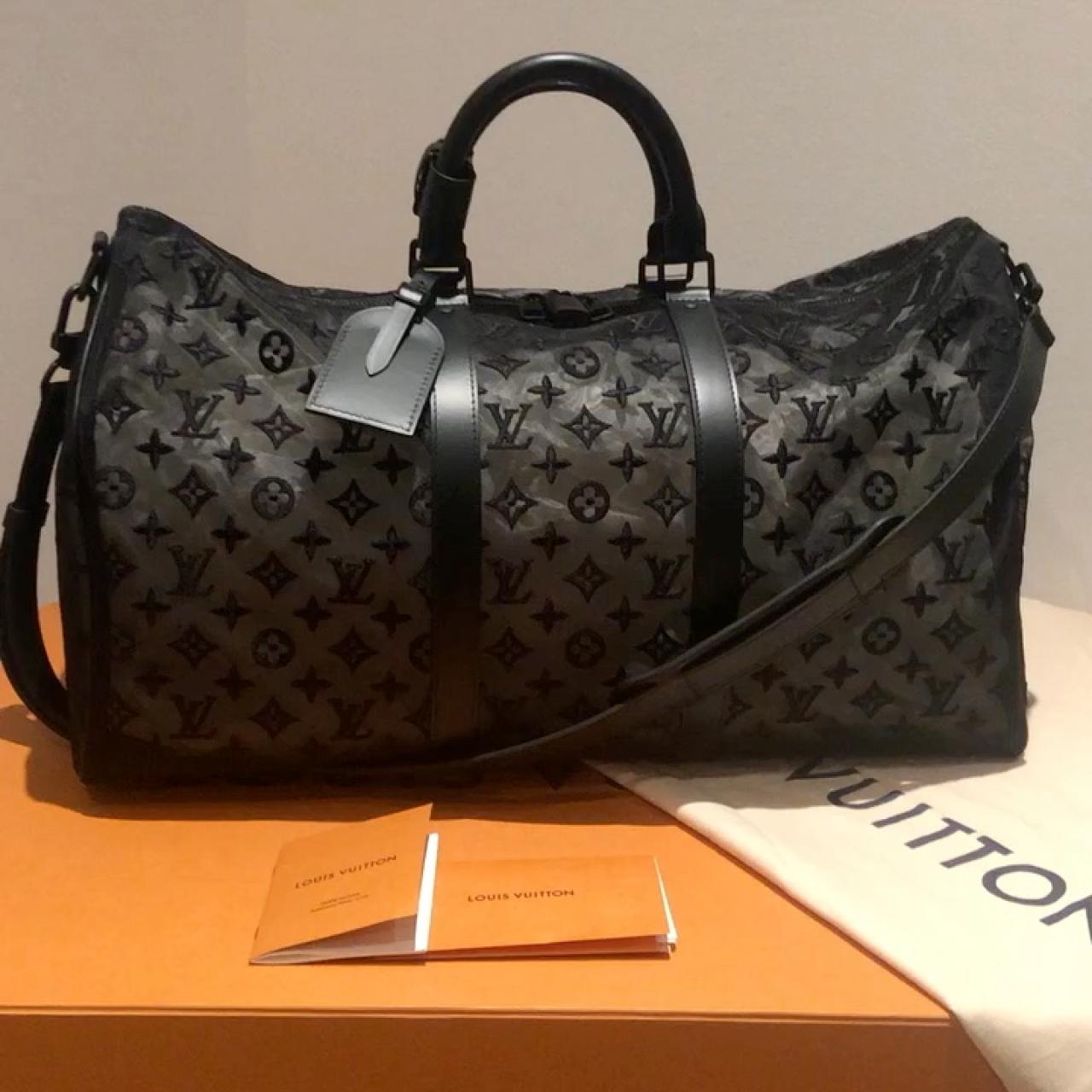 Louis Vuitton Keepall Bandouliere 50 M53971 Monogram Denim